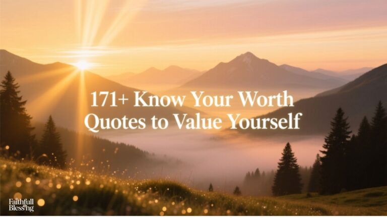 171+ Know Your Worth Quotes to Value Yourself