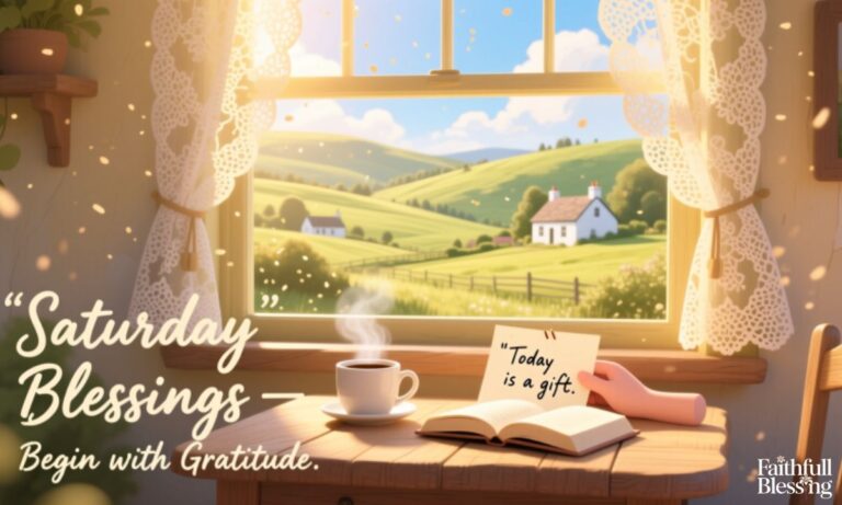 250+ Saturday Blessings, Images & Quotes for Joyful Days