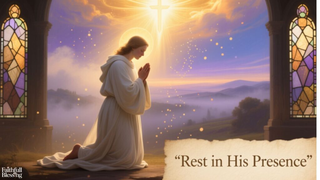 Rest in his Presence