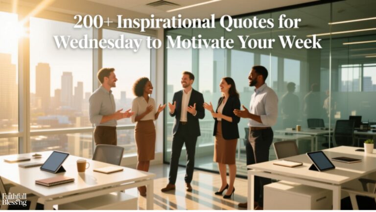 210+ Inspirational Quotes for Wednesday to Motivate your Week